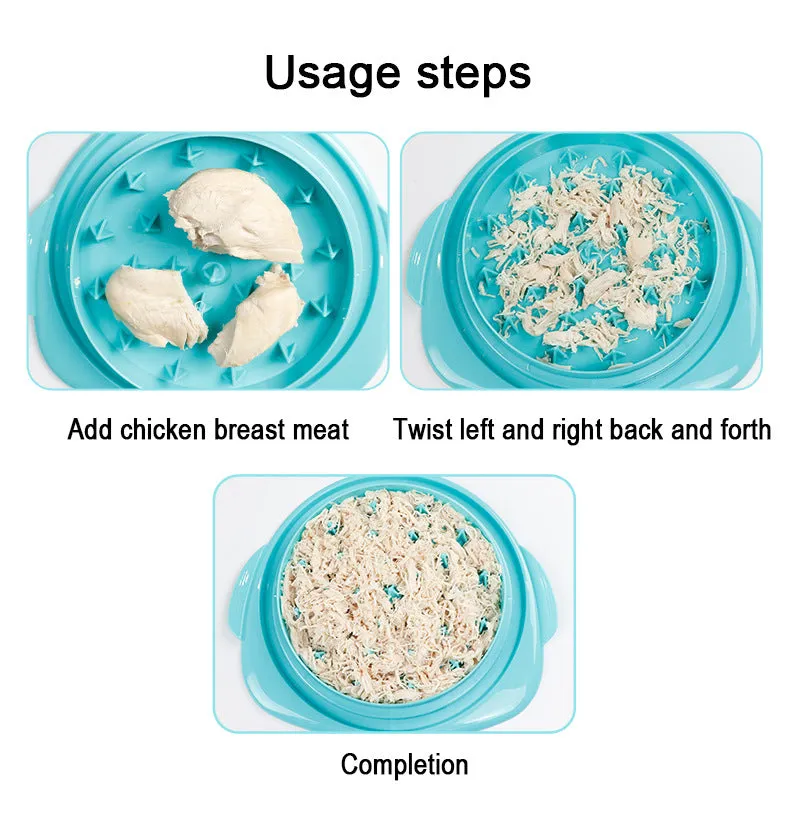 2pcs Green New Chicken Shredder | Effortless Chicken Breast Shredding Tool | Meal Prep & Baby Food