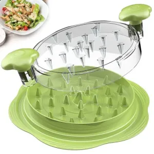 2pcs Green New Chicken Shredder | Effortless Chicken Breast Shredding Tool | Meal Prep & Baby Food
