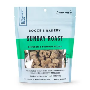 Bocce's Bakery Every Day Sunday Roast Soft & Chewy Dog Treats