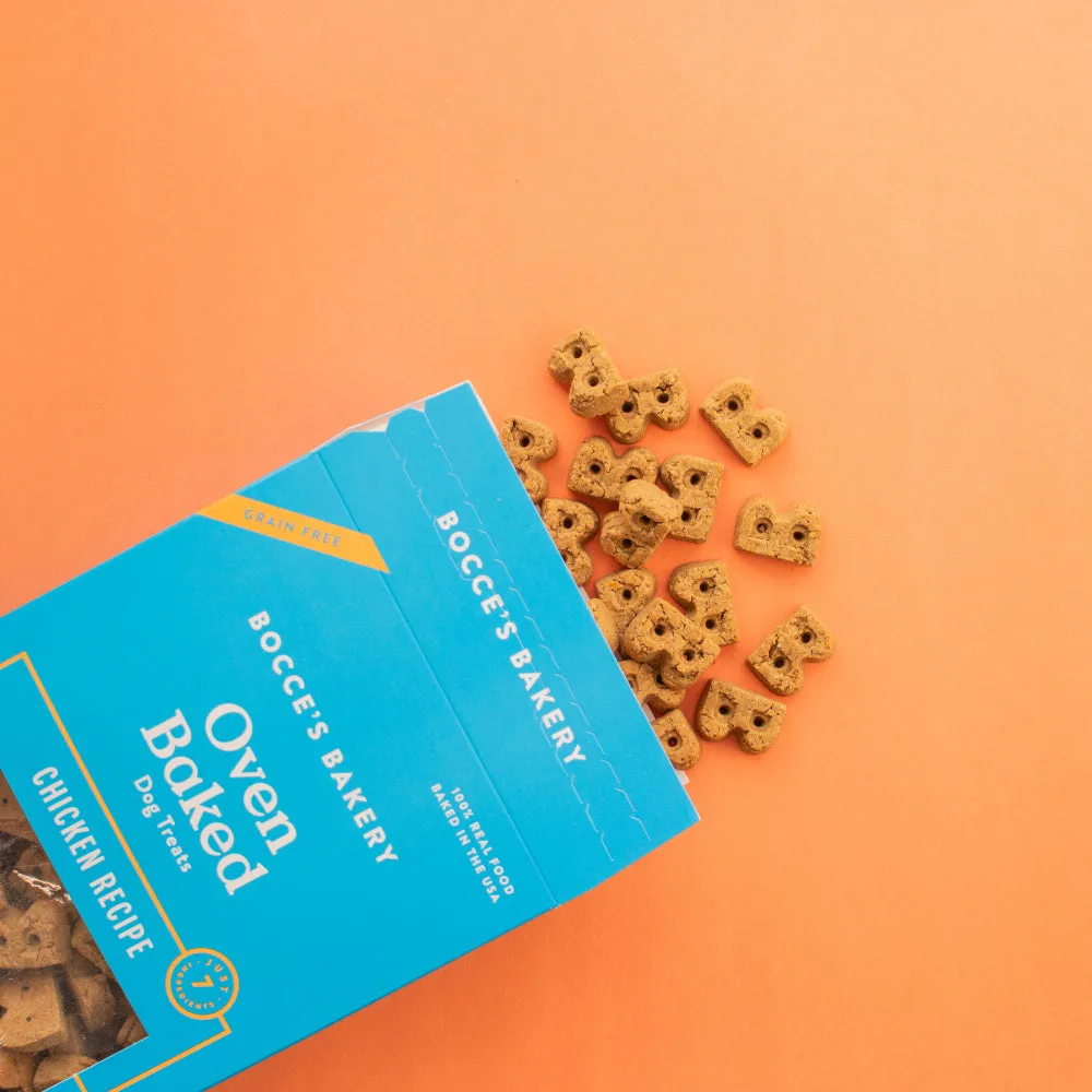 Bocce's Bakery Grain Free Chicken Dog Biscuits