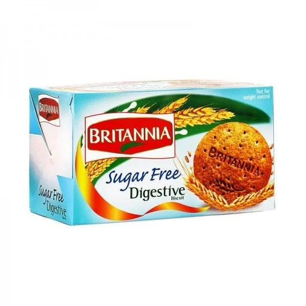 BRITANNIA DIGESTIVE SUGAR FREE BISCUITS 200G