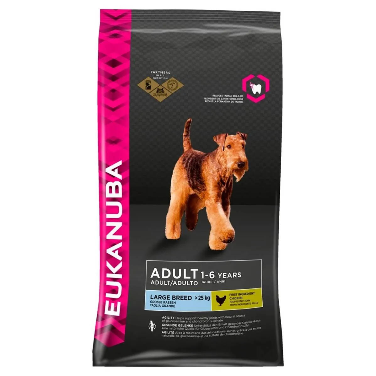 Eukanuba | Dry Dog Food | Adult Large Breed | Chicken - 12kg