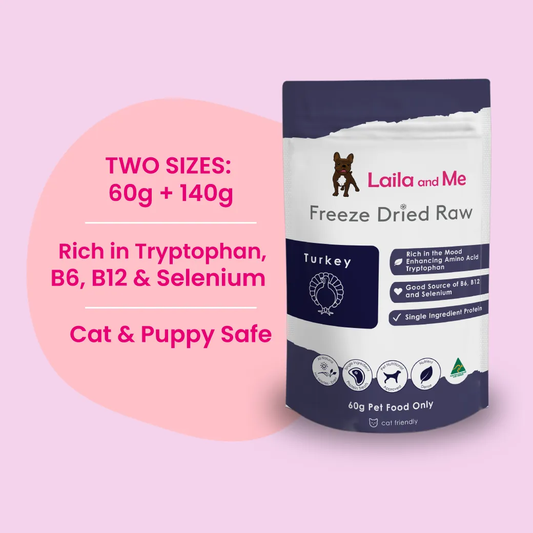 Freeze Dried Raw Turkey Treats