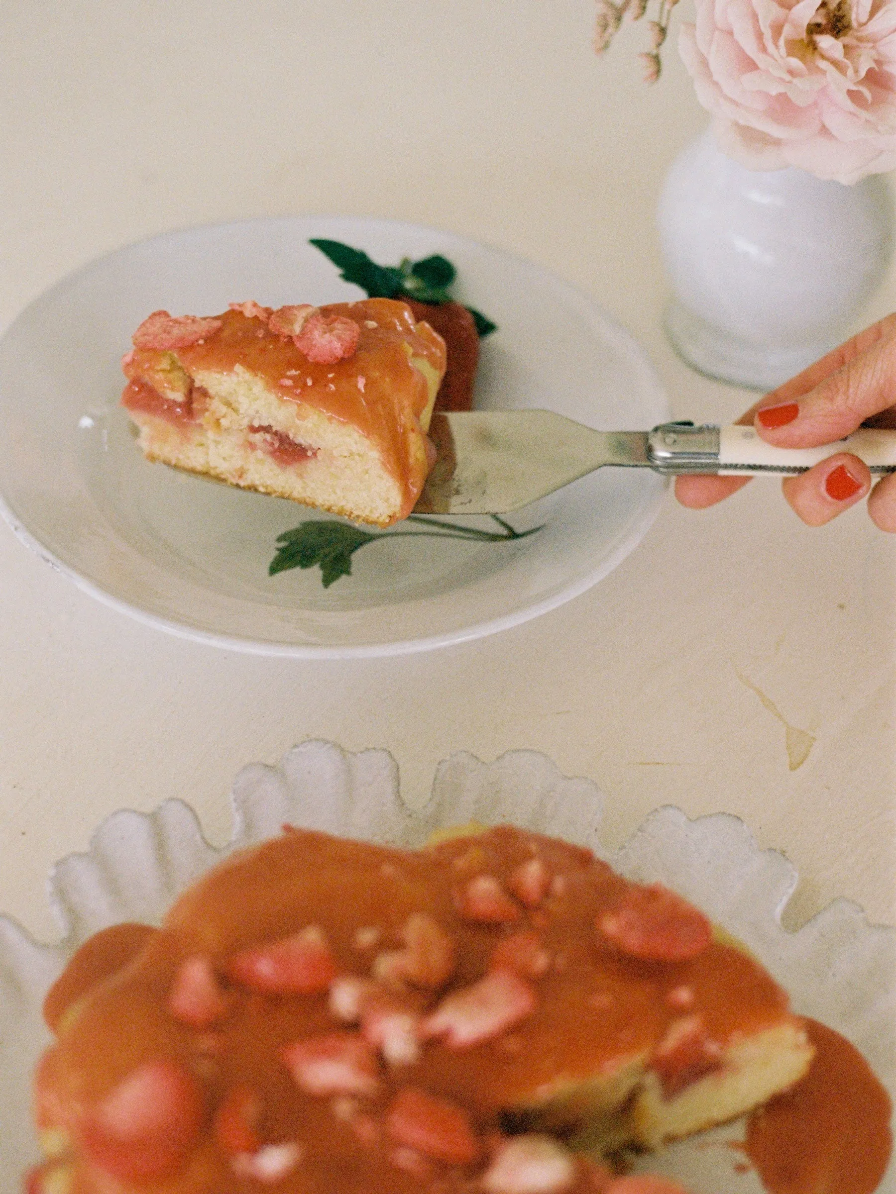 Lemon Strawberry Cake Kit