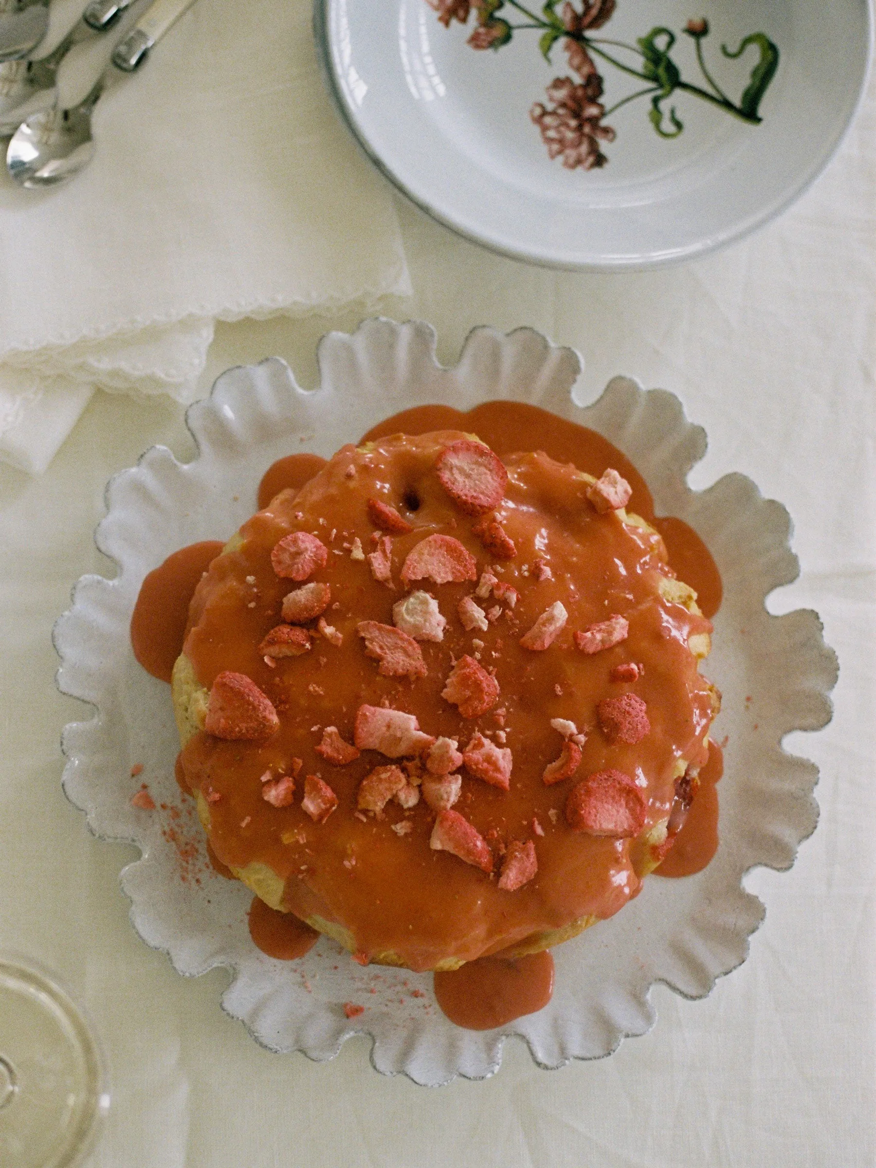 Lemon Strawberry Cake Kit
