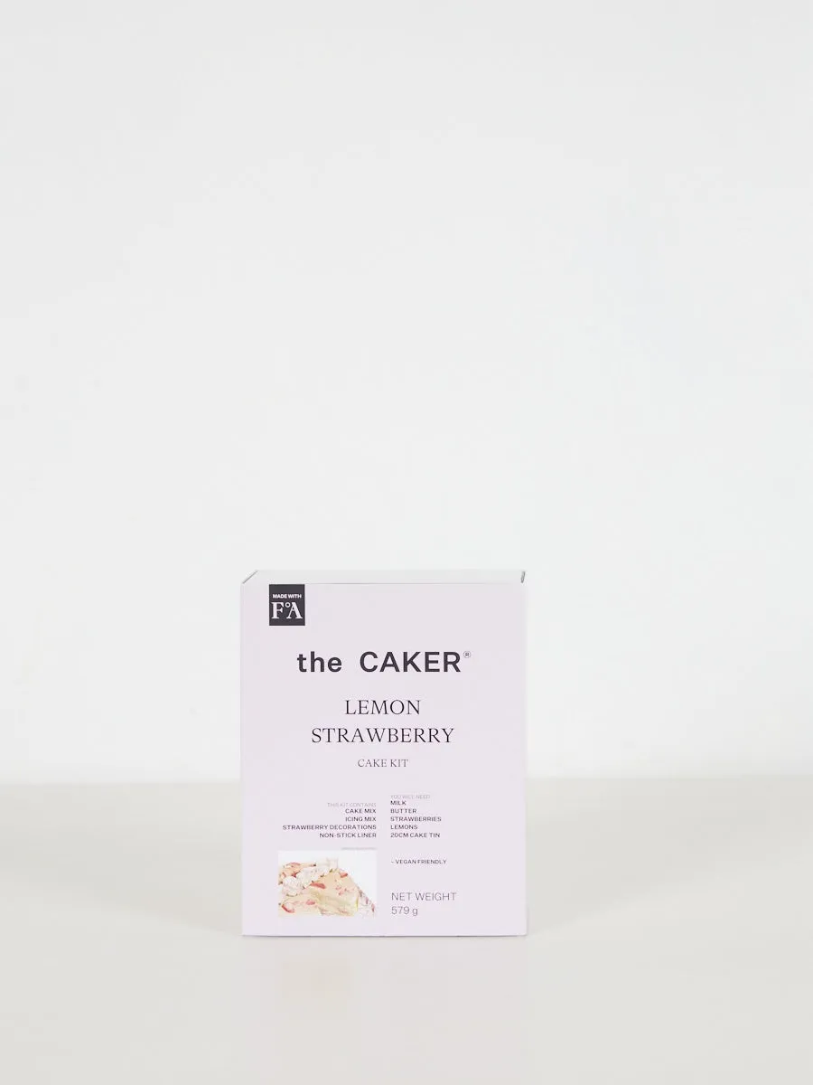 Lemon Strawberry Cake Kit