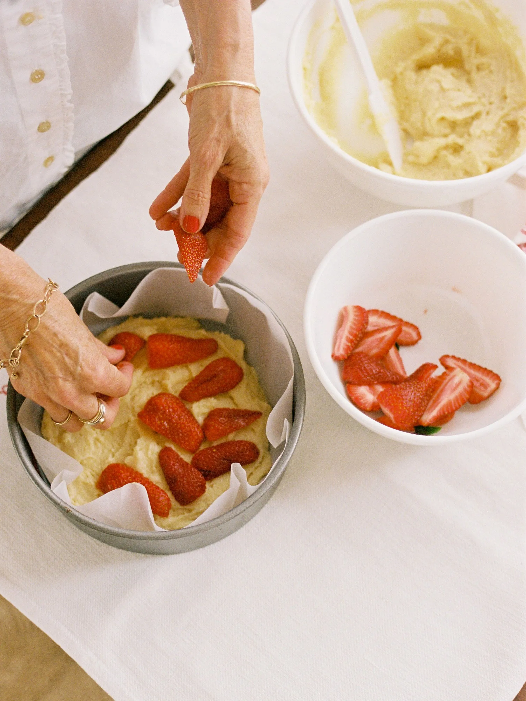 Lemon Strawberry Cake Kit