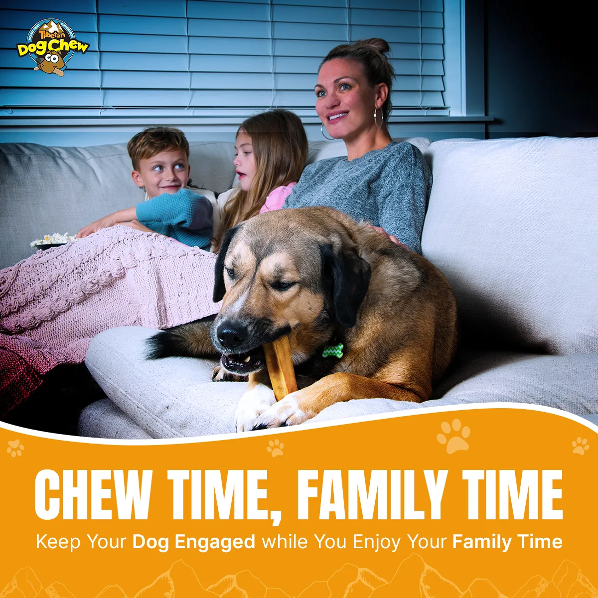 Long Lasting Yak Cheese Chews for Large dogs - 2 sticks