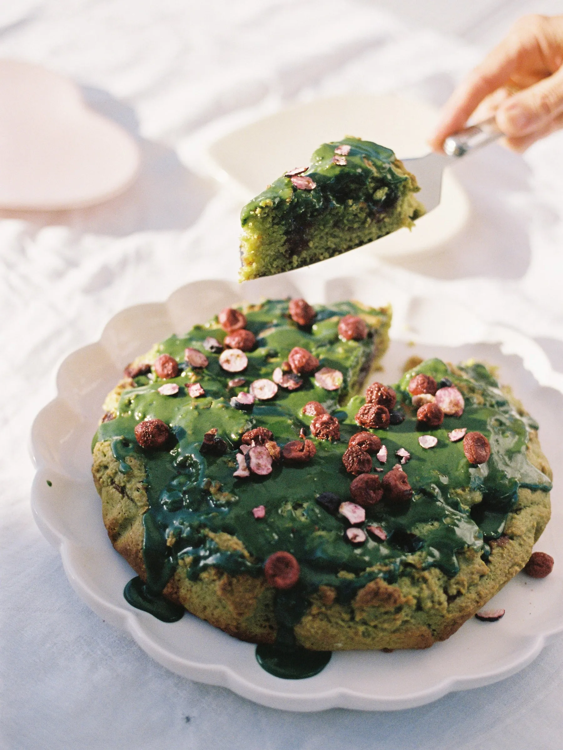 Matcha Cherry Cake Kit