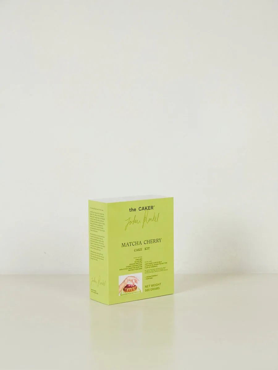 Matcha Cherry Cake Kit
