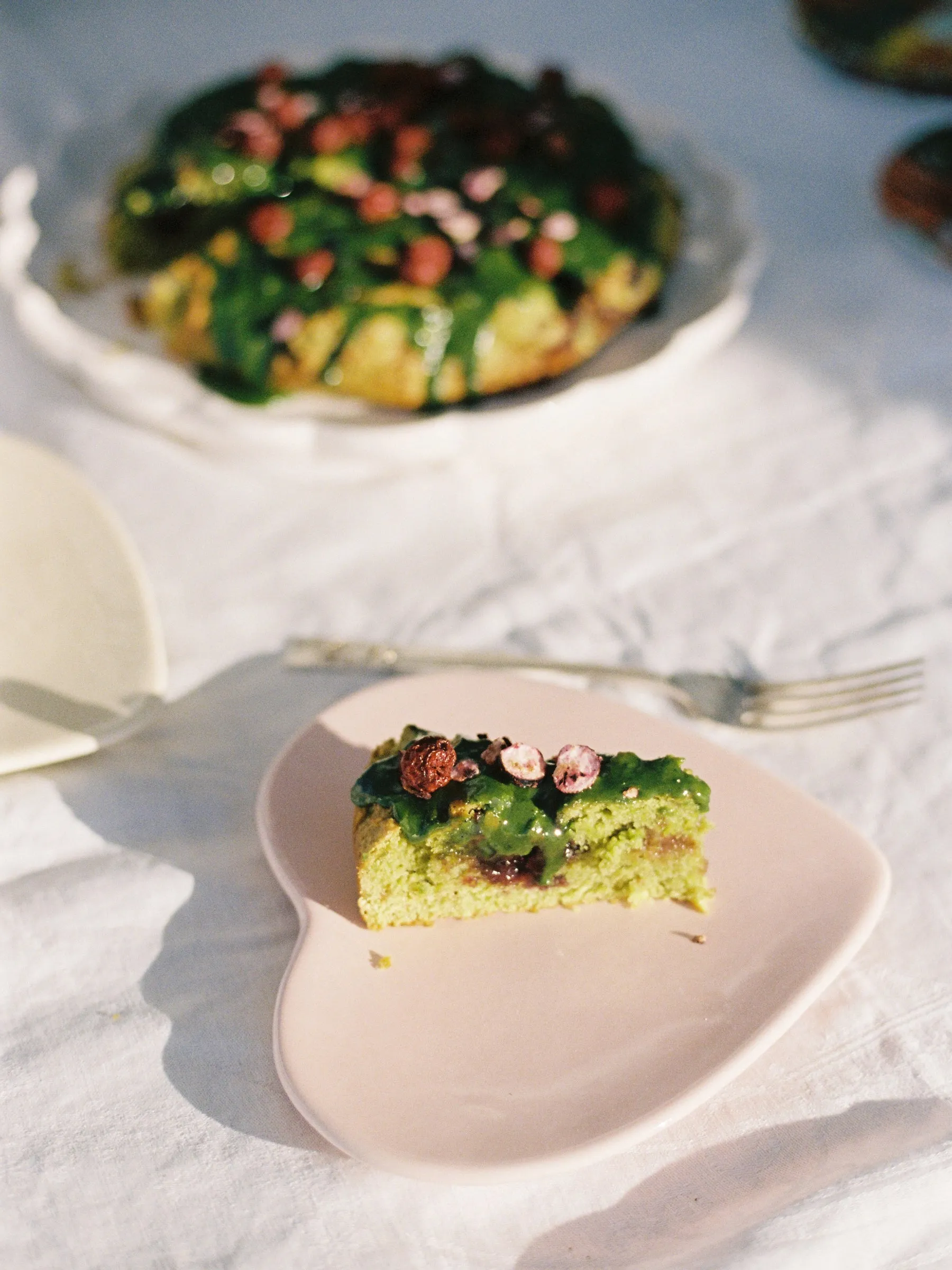 Matcha Cherry Cake Kit