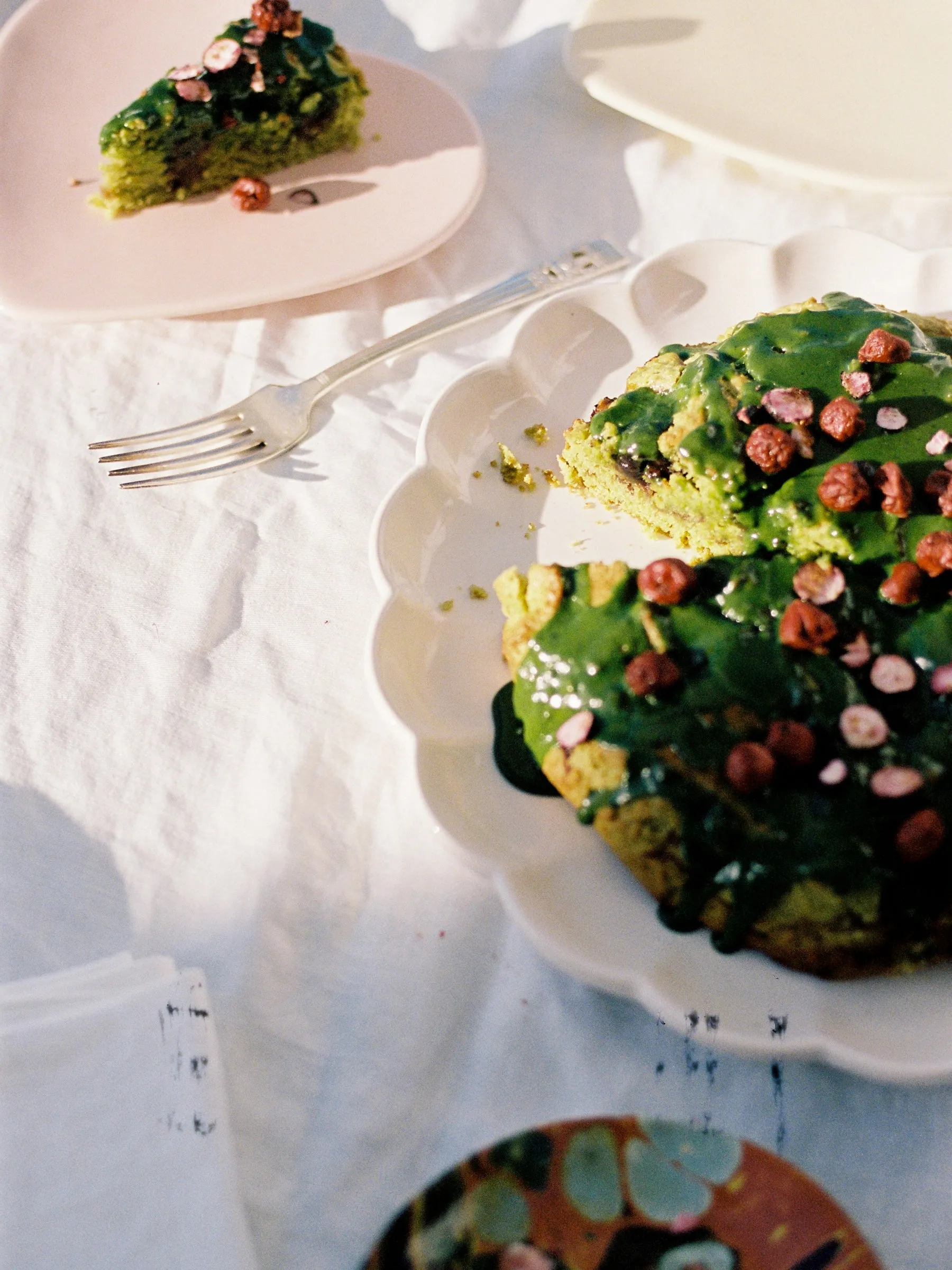 Matcha Cherry Cake Kit