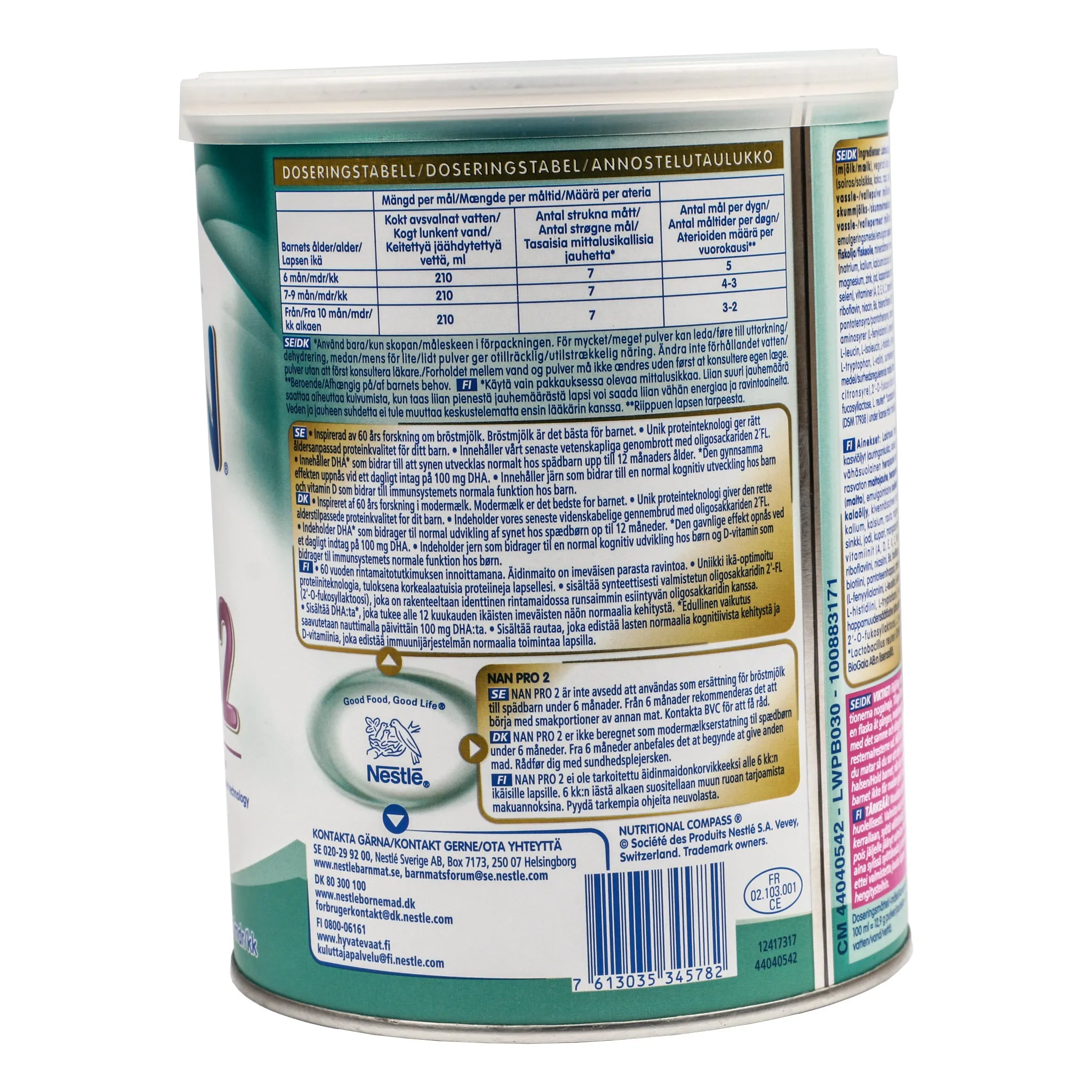 Nestle Nan Pro 2 Milk Powder 800g