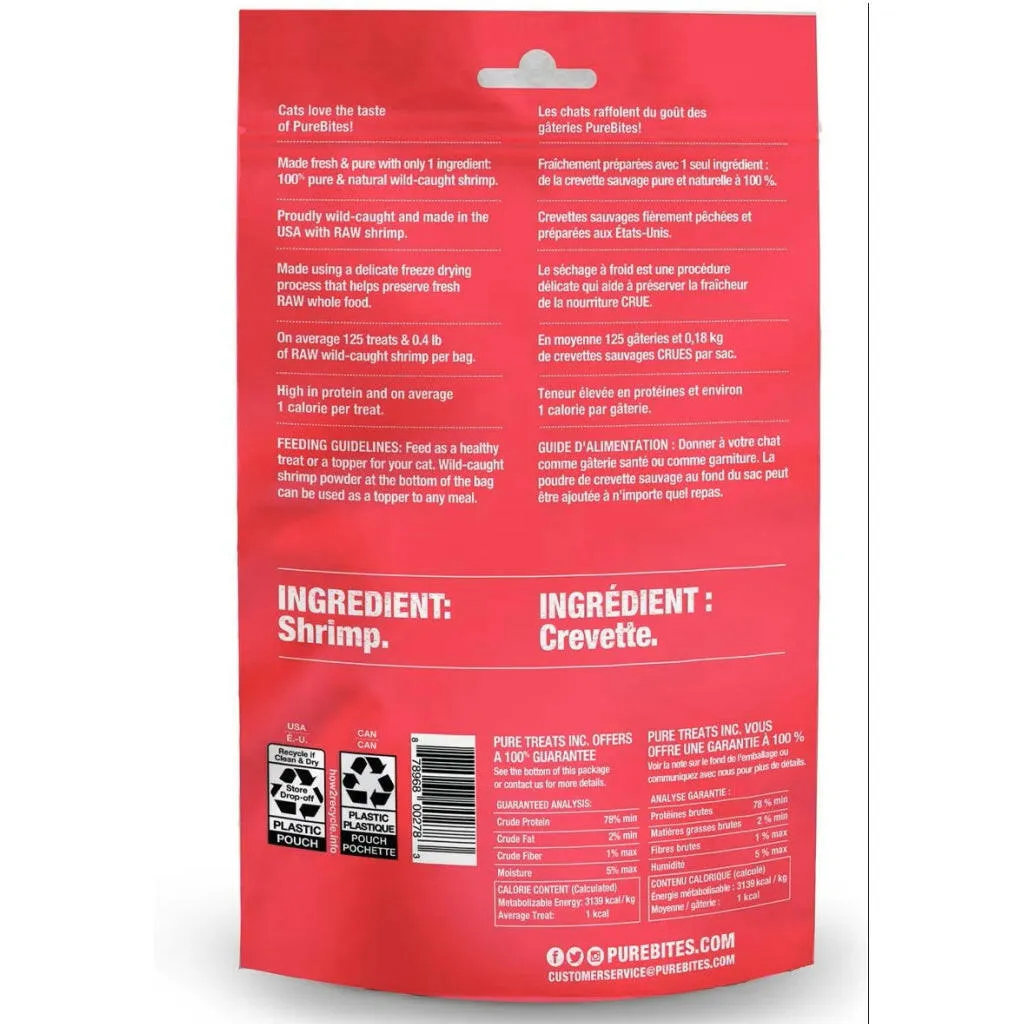 Pure Bites Freeze Dried Shrimp Treats for Cats