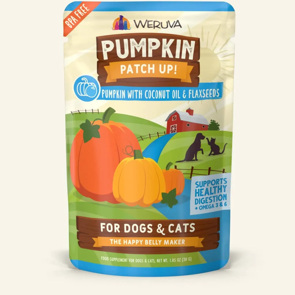 Weruva Pumpkin Patch Up! Pumpkin With Coconut Oil & Flaxseeds, Pet Supplement