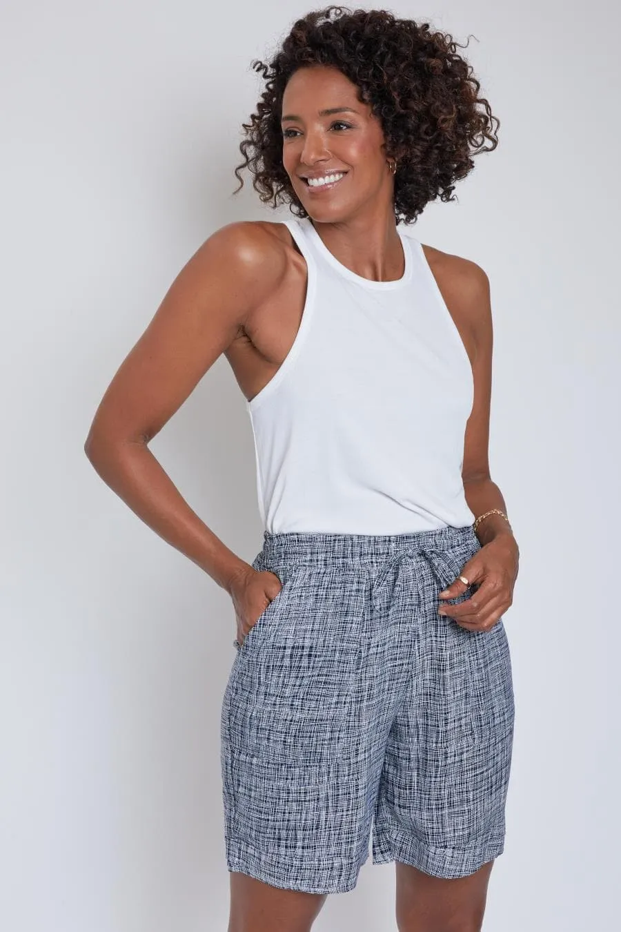 Women's Double Cuff Shorts With Pork Chop Pockets Deal