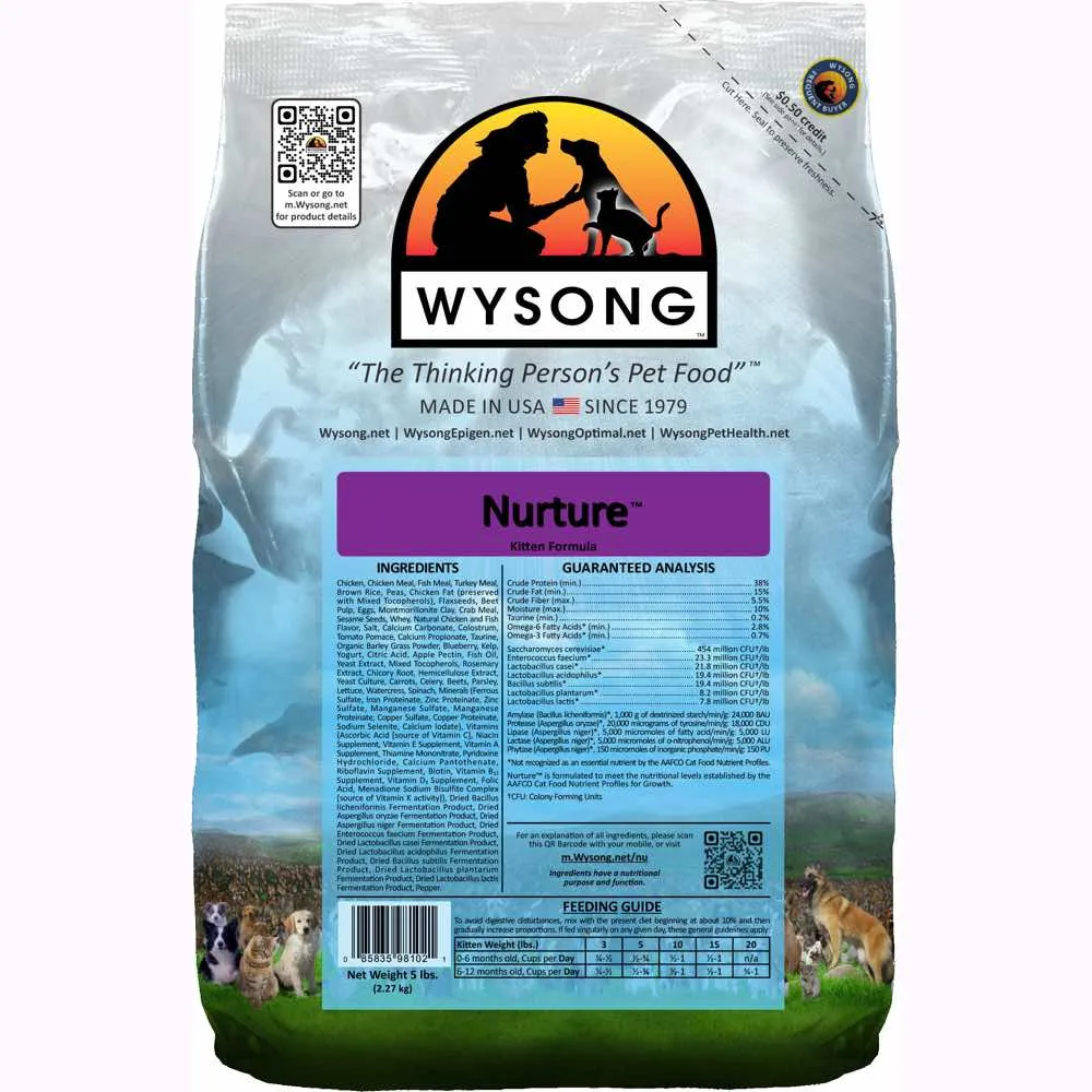 Wysong Nurture Kitten Formula Dry Cat Food